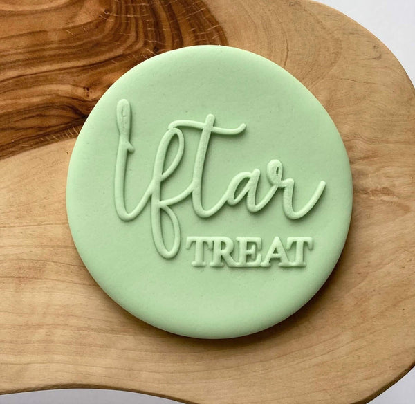 Iftar treat fondant outbosser cookie stamp for biscuits, cakes and cupcakes.