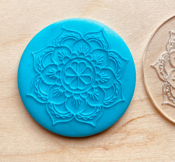 Diwali. Mandala Debosser Stamp POPup Embosser Stamp Fondant Cake Decorating