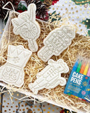 Christmas Nutcracker Embosser Stamp and Cutter.  Icing Fondant Biscuit Cookie Stamp