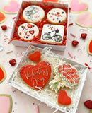 Happy Valentine’s Day Debosser Stamp. Valentine’s Day Cookie Stamp. Fondant Icing Cupcake Decorating