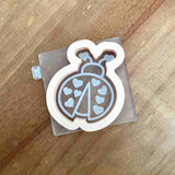 Ladybug - Cookie Debosser Stamp with optional matching cutter