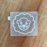 Lion Wild One Jungle popup cookie stamp
