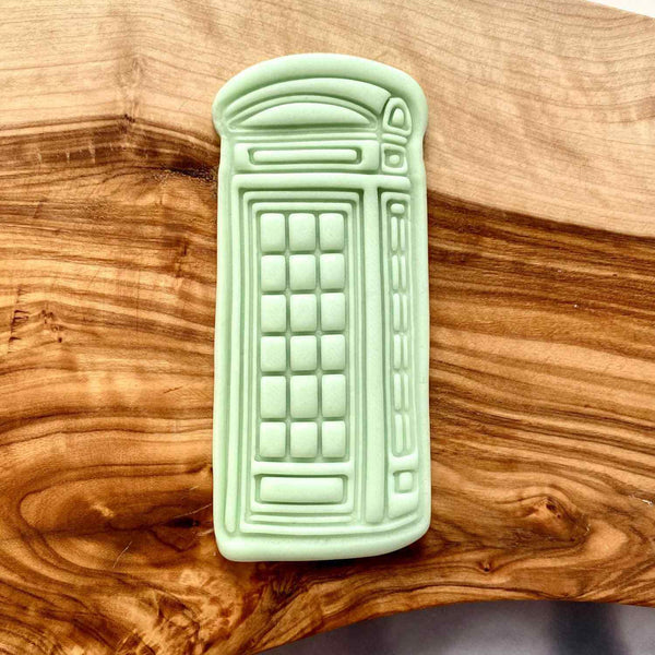 London telephone box fondant embosser stamp. Best cookie cutter for cookies