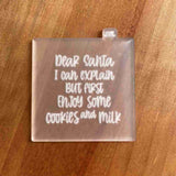 Message for Santa popup cutter