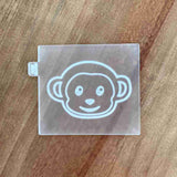 Monkey Wild One Jungle Animals popup cookie stamp