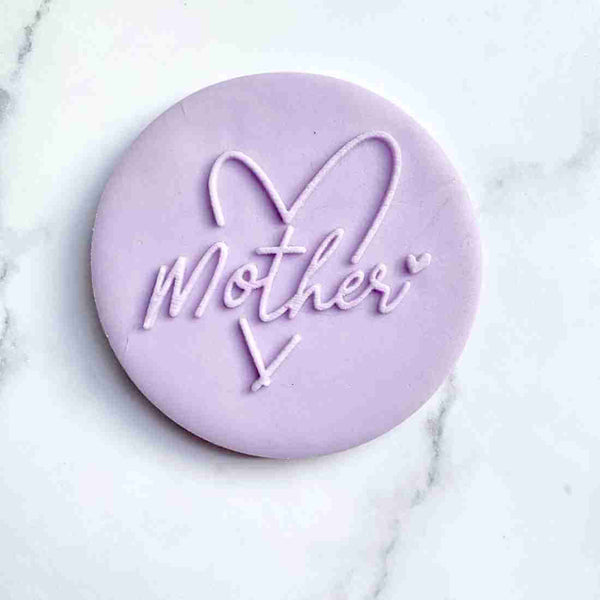 Mother’s Day Style 3 - Cookie Debosser Stamp