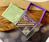 Ramadan Kareem popup cookie cutter and stamp. Perfect reverse embosser for EId.