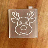 Rudolph Reindeer acrylic popup cookie stamp