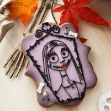 Sally from the nightmare before Christmas outbosser cookie cutter.