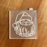 Santa Claus popup cookie stamp