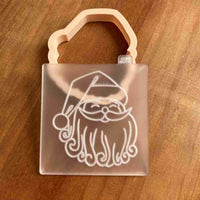 Santa Claus popup cookie stamp and cutter