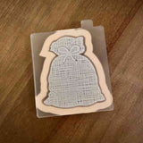 Santa Sack reverse embosser cookie cutter and stamp