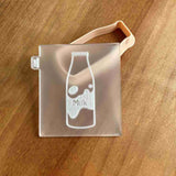 Santa's Milk Bottle reverse embosser cookie cutter and stamp