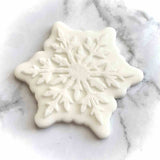 Snowflake fondant cookie outbosser stamp