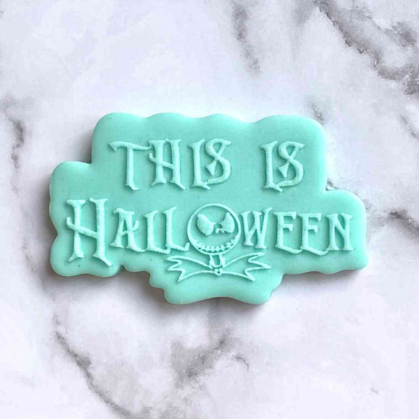This is Halloween fondant outbosser cookie sutter