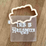 This is Halloween popup cookie stamp and cutter