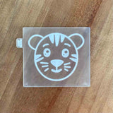 Tiger Wild One Jungle Animals acrylic popup cookie stamp