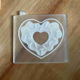 Valentine's Heart outbosser stamps